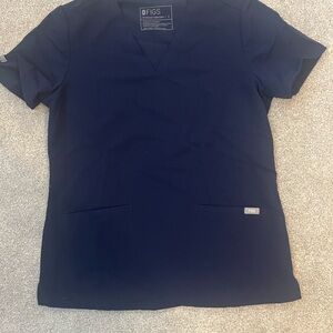 Figs Technical Collection Deep Blue Scrub Top